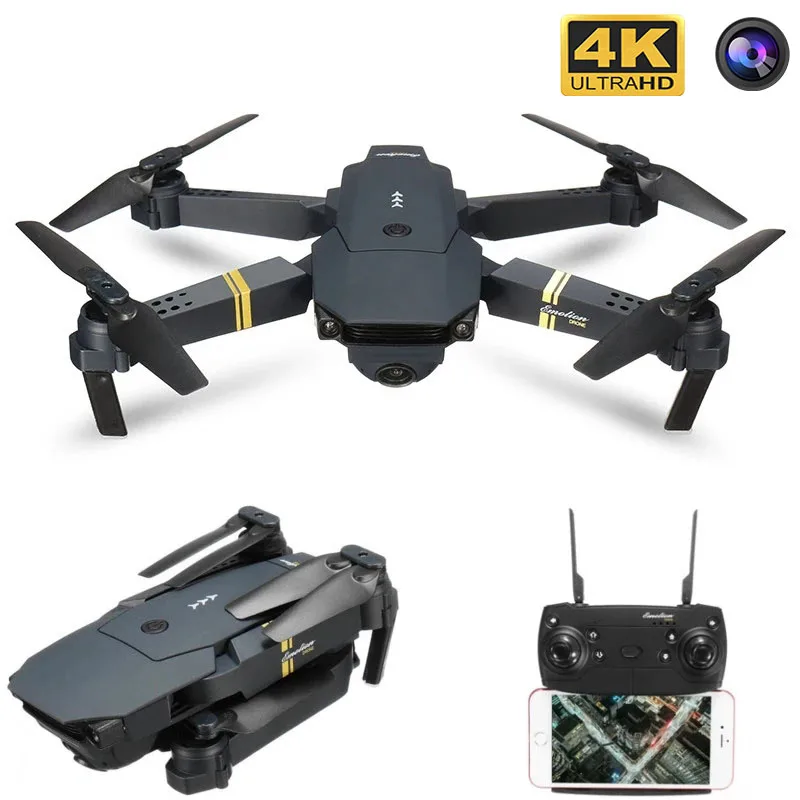 E58  RC Quadcopter Profissional Obstacle Avoidance Drone Dual Camera 1080P 4K Fixed Height Mini Dron Helicopter Toy SG106 M69