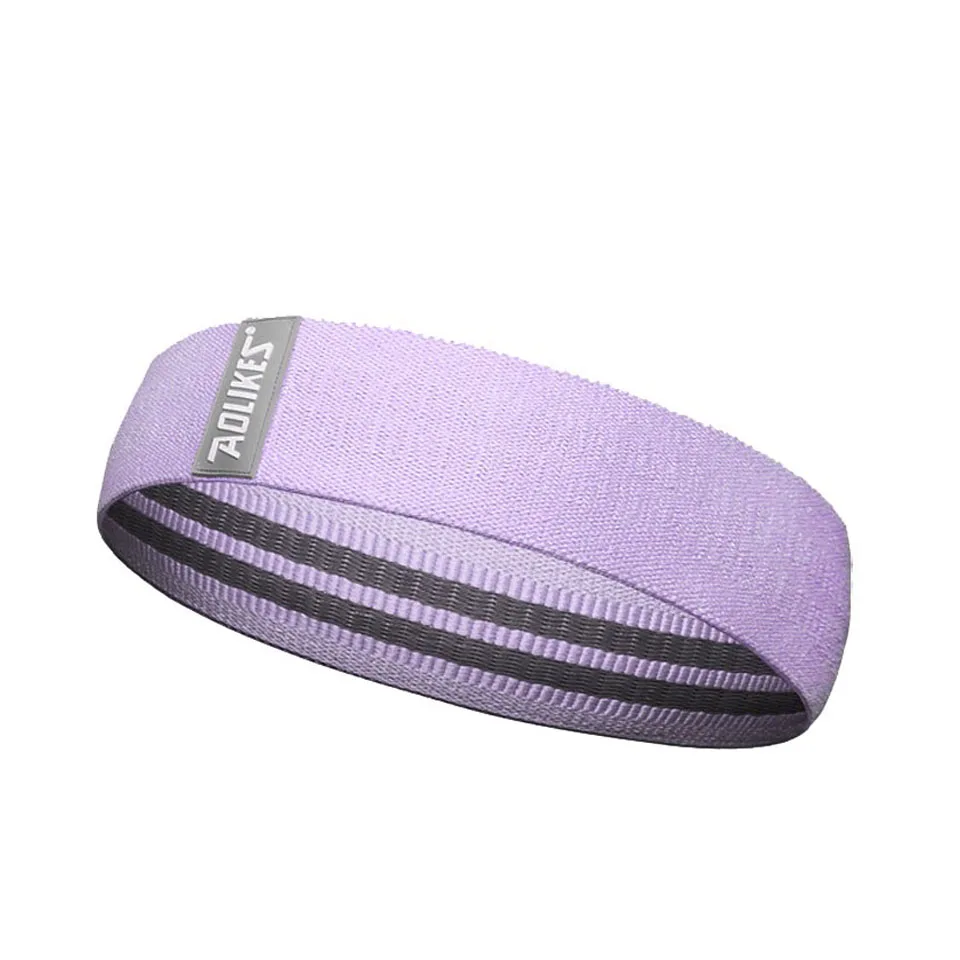 Purple Мужские и wo мужские набедренные Эспандеры для упражнений на ноги, эластичные повязки для тренажерного зала, йоги, растяжки, тренировок, фитнеса, тренировок - Цвет: Purple