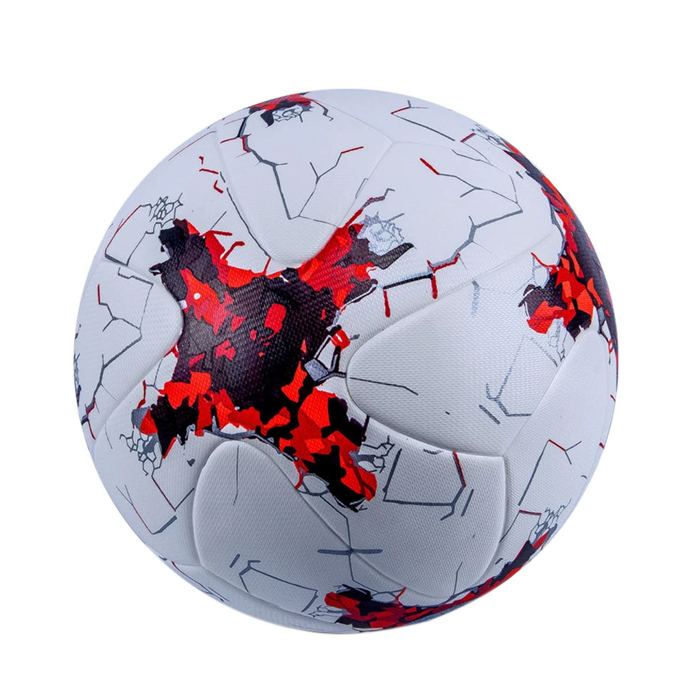 Профессиональный бесшовный футбольный мяч из искусственной кожи размер 5
