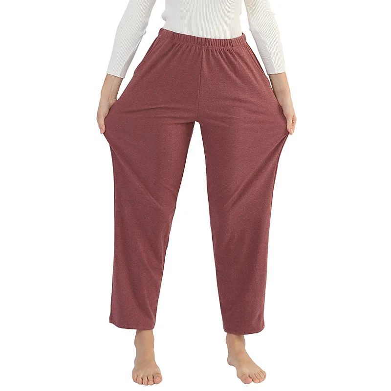 

Autumn Winter Female Thermal Pants DE Velvet Fabric Thermal Underwear Long Johns Plus Size Elastic Warm Leggings Base Homewear