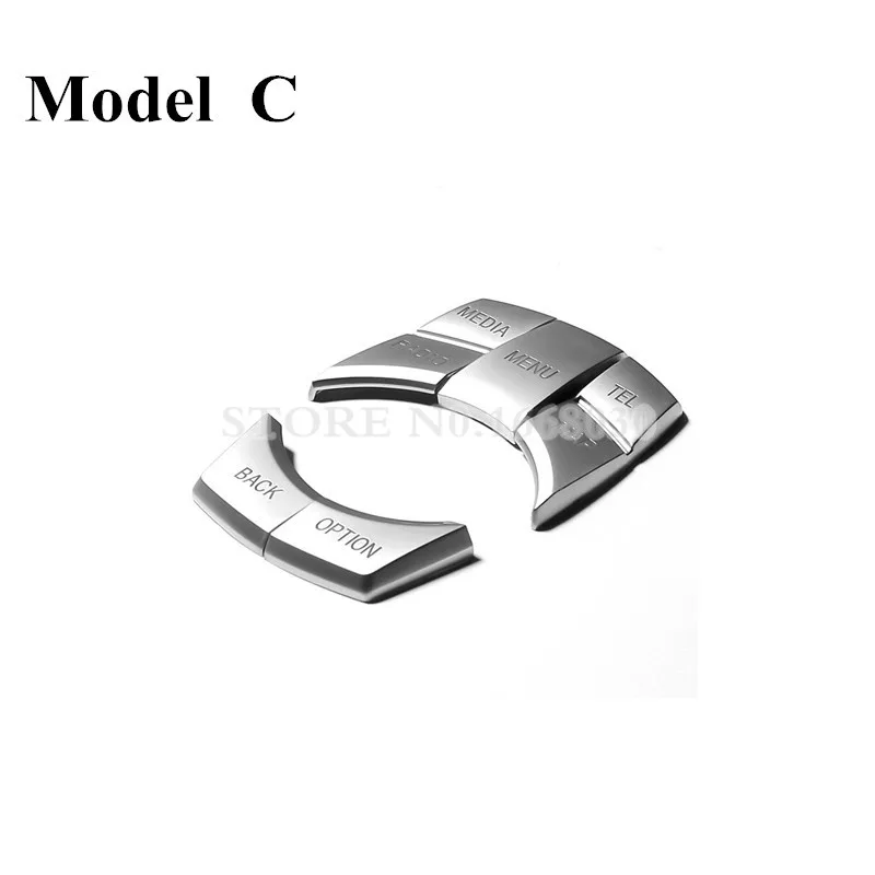 Внутренняя консоль iDrive мультимедийная кнопка отделка крышки 5 шт. для BMW 1 2 серии