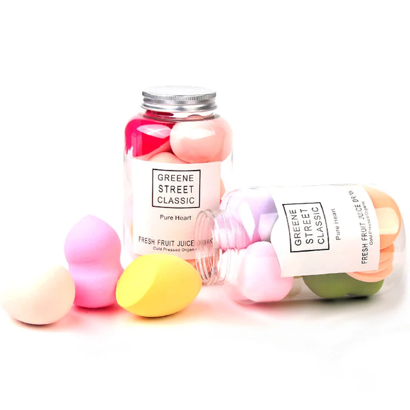 10 шт. губка для основы косметическая пудра гладкий крем смешивания различных