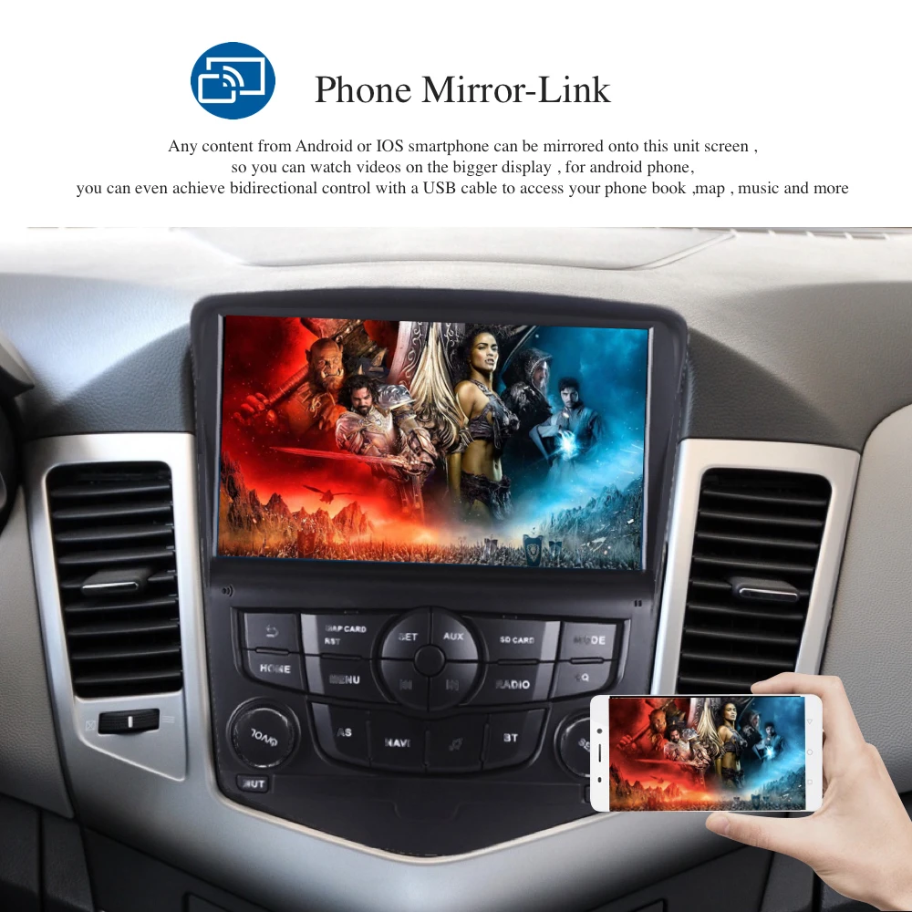 Автомобильный радиоприемник 2 Din gps Navi для Chevrolet Cruze 2008 2009 2010 2011 2012 2013 Android 9,0 PX6 DSP ips HDMI 4 Гб+ 64 Гб RDS Wi-Fi DAB