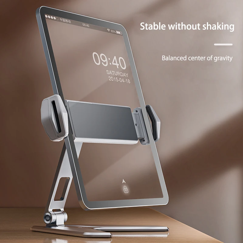 Miglior 2021 Supporto Da Tavolo Per Telefono Cellulare Da Scrivania Per IPhone IPad Supporto Da Tavolo Per Tablet Da Tavolo Regolabile In Metallo Supporto Universale Per Cellulare Pieghevole
