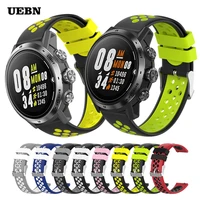 uebn silicone sport replacement breathable band for coros apex pro strap bracelet for coros apex 42mm 46mm watchbands