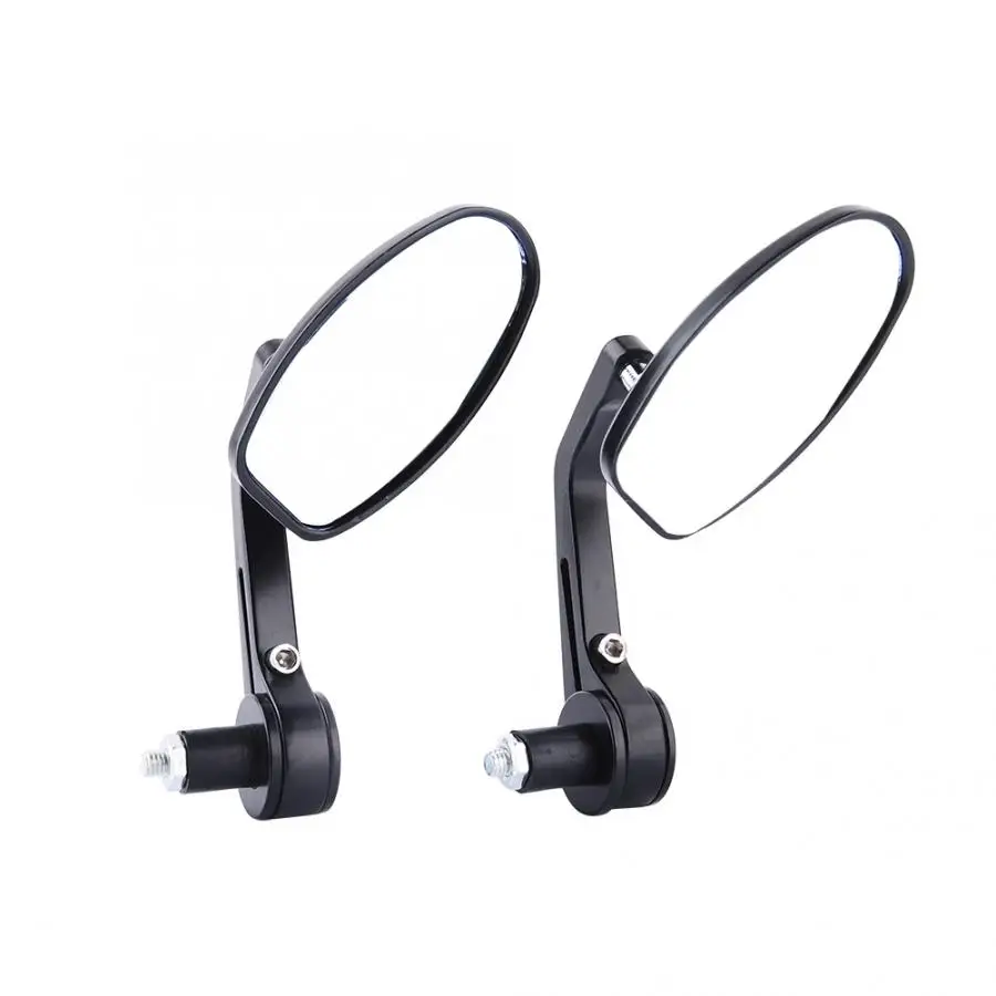 Универсальный мотоцикл велосипед 7/8 &quotБар Конец заднего вида зеркала черный