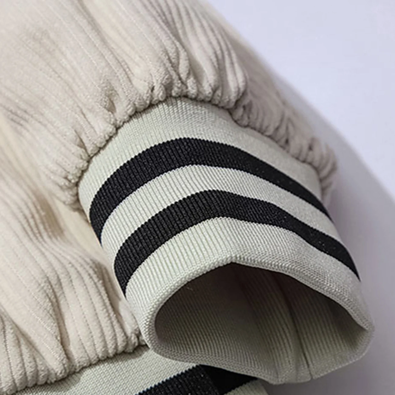 

Streetwear Bomber Corduroy Men Hip Hop Solid Color s Harajuku Simple Preppy Style Baseball Jacket 2021SS