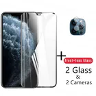 Защитное стекло для iPhone 13 Pro Max, закаленное, с полным покрытием