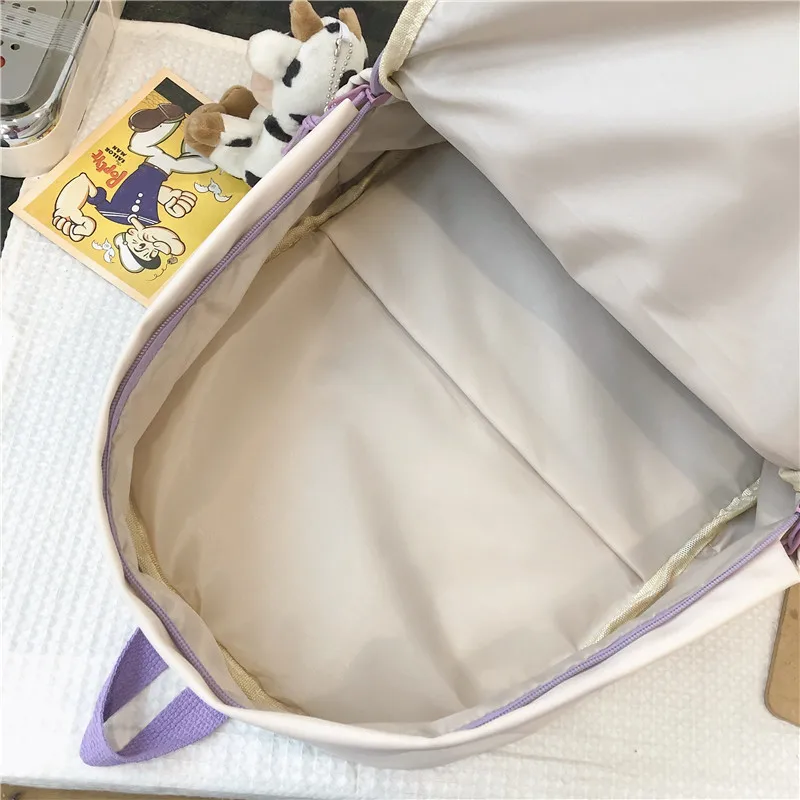 

JOYPESSIE Fashion Kawaii Women Backpack Cute Student Bookbag Bagpack Femal Leisure Travel Mochila Teenager Girls School Bag