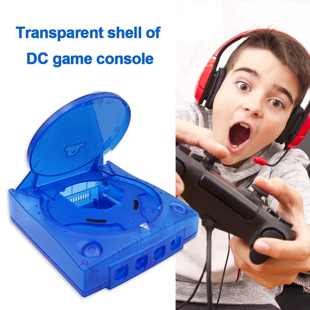 

Replacement Plastic Shell Translucent Case for SEGA Dreamcast DC Retro Video Game Console Transparent Boxes Protective Case