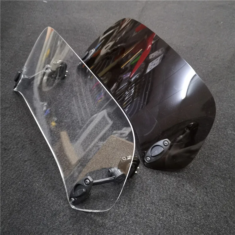 FOR BMW F850GS F700GS F650GS F800ST R1250GS C400X Motorcycle Risen Adjustable Windscreen Windshield Spoiler Air Deflector | Автомобили и