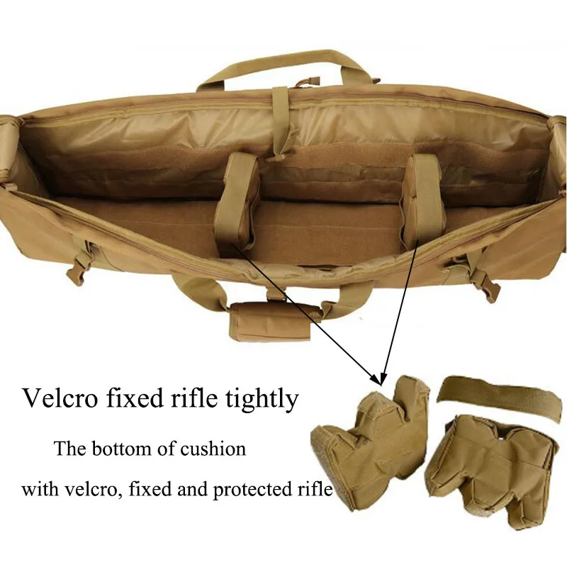Tactical Airsoft Rifle Gun Bag Backpack For M249 M4A1 M16 AR15 Military Outdoor Sniper Carbine Shooting Carrying Protection Case|Сумки для