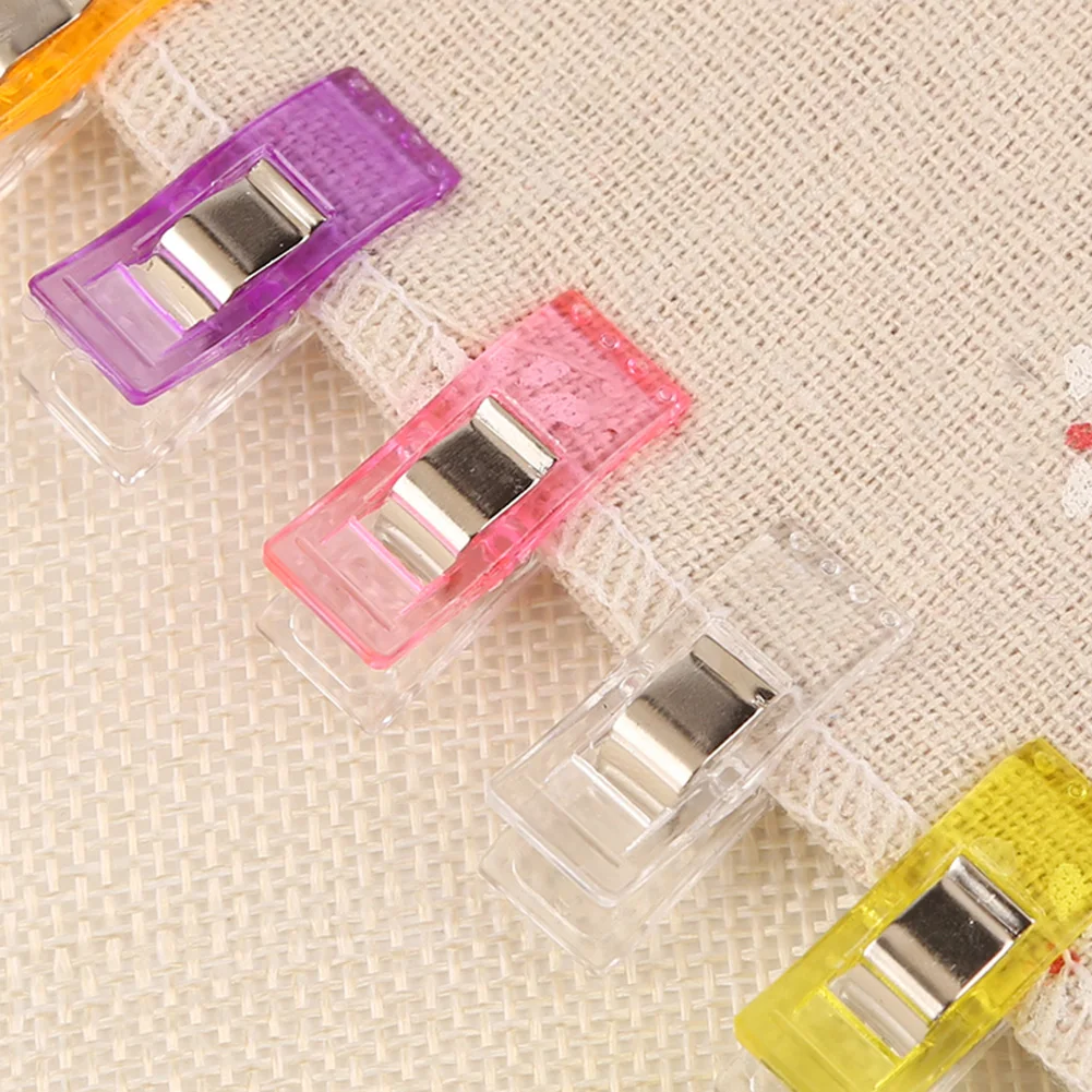 25 шт. Безопасность зажимы Ассорти Цвета привязки ткань Вязание топор зажим для