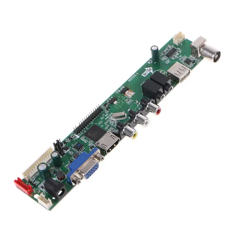 Универсальная плата драйвера ЖК контроллера V29 AV TV VGA USB интерфейс высокое