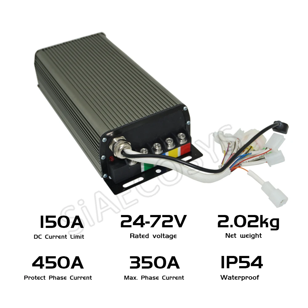 Новый контроллер Siaecosys V2 Sabvoton 150A SVMC72150 для бесщеточного круиз-контроллера QS 3000 Вт