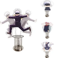 anime jujutsu kaisen gojou shake action figure stand model plate desk decor shaking acrylic standing sign ornament toy fans