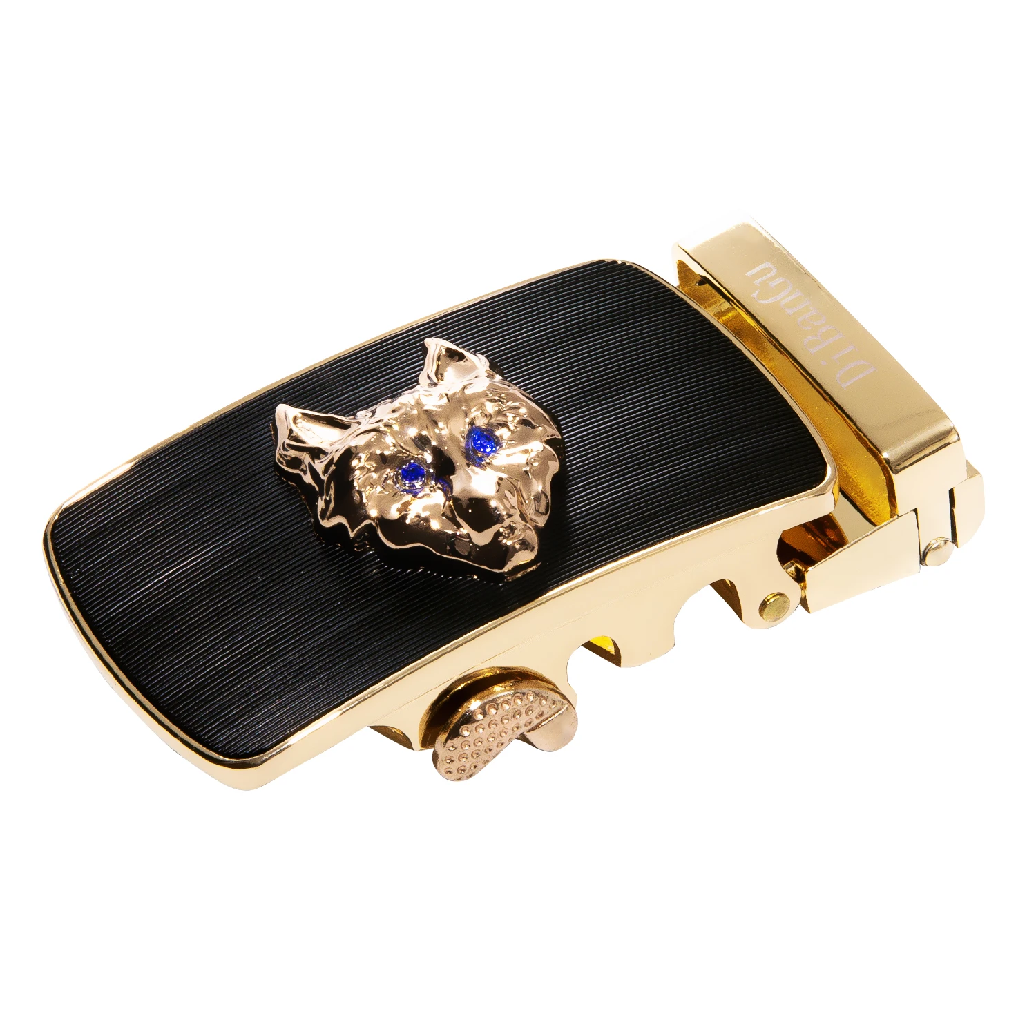 Модная Автоматическая пряжка для ремней с леопардовой головкой 3 5 см храповым