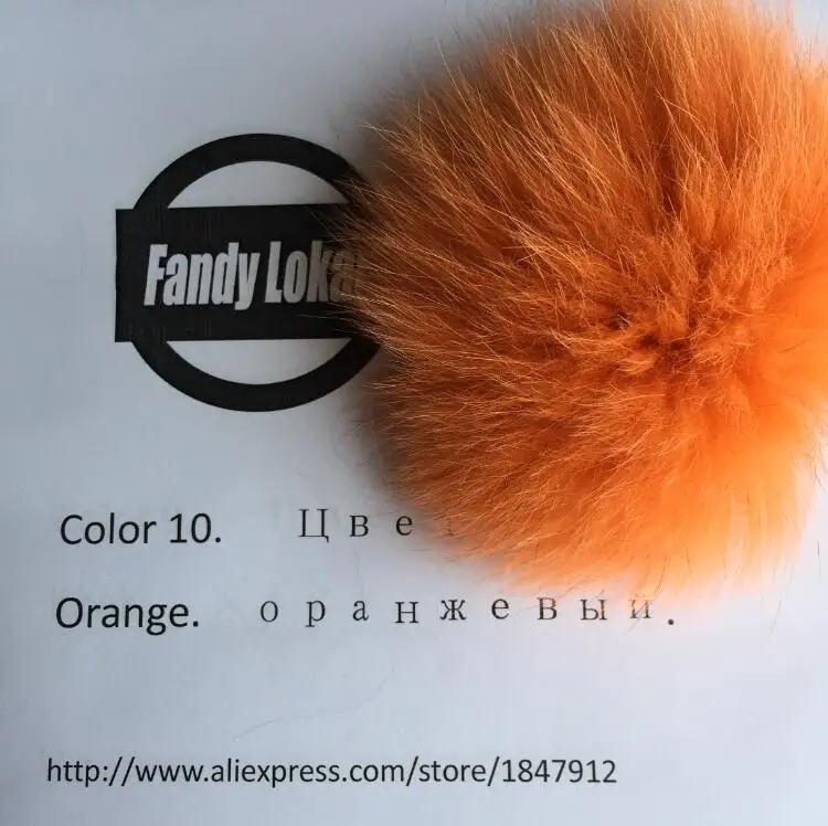 RF1806 Orange Fandy lokar шуба из натурального Лисьего меха женская зимняя мода натуральный Лисий мех пальто стоячий воротник пальто женская натуральная Меховая куртка RF1806 - Цвет: RF1806 Orange
