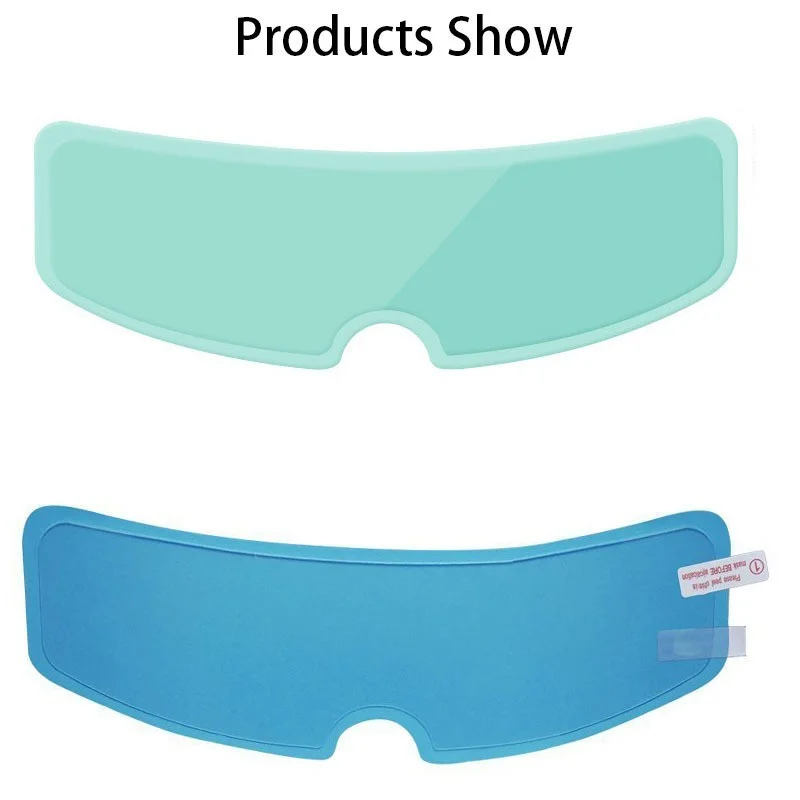 Универсальная прозрачная патч-пленка для мотоциклетного шлема противотуманная