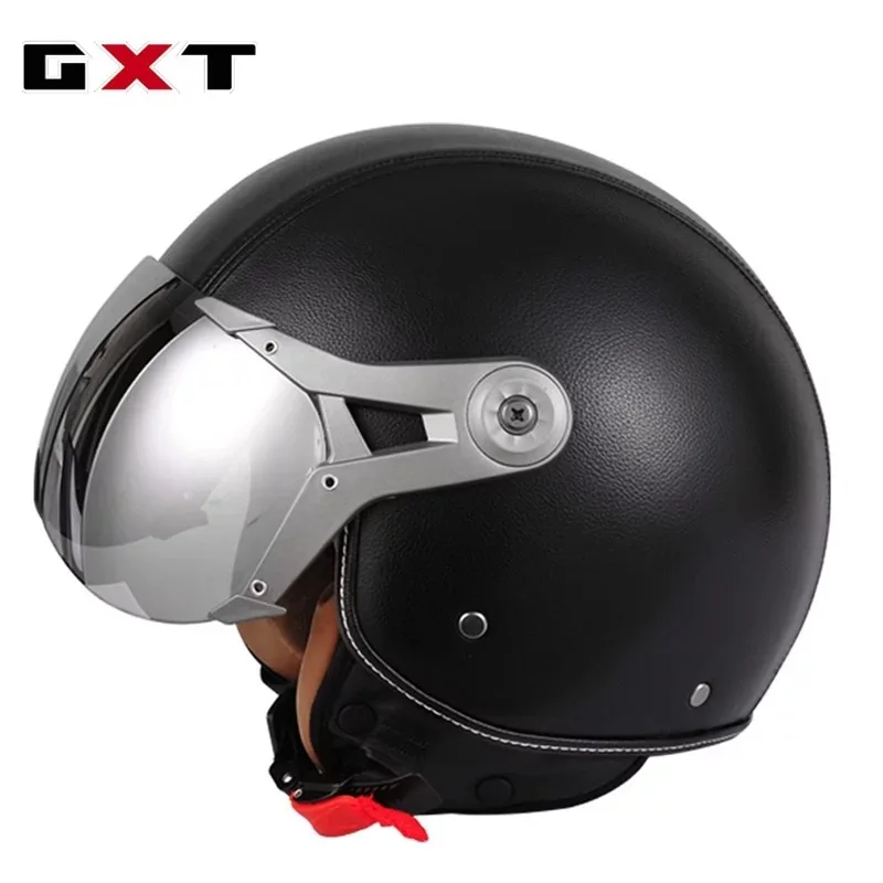 Moto rbike Ретро 3/4 шлемы moto Casco rcycle Винтаж Cruiser Touring измельчитель скутер для верховой