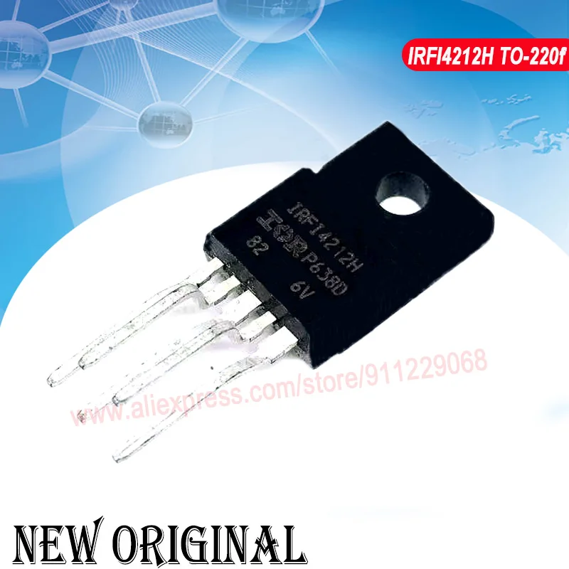 

(5 Pieces) IRFI4212H TO-220F-5 100V 11A