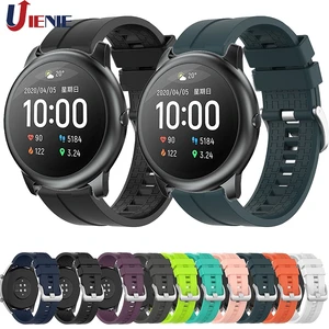 Силиконовый ремешок для Xiaomi Haylou Solar LS05, сменный спортивный браслет для Haylou Solar LS05 Correa