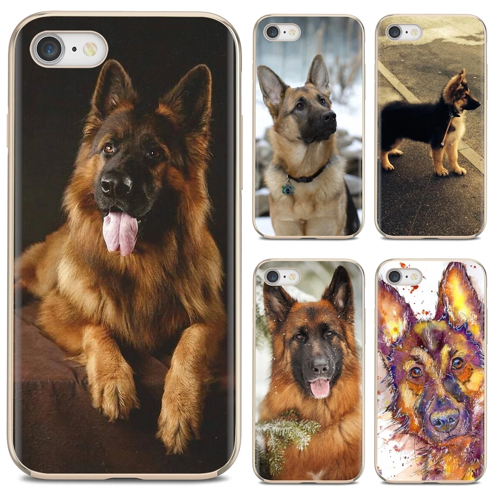 Силиконовый чехол с изображением немецких пастухов собаки щенка для Huawei Y6 Y5 2019