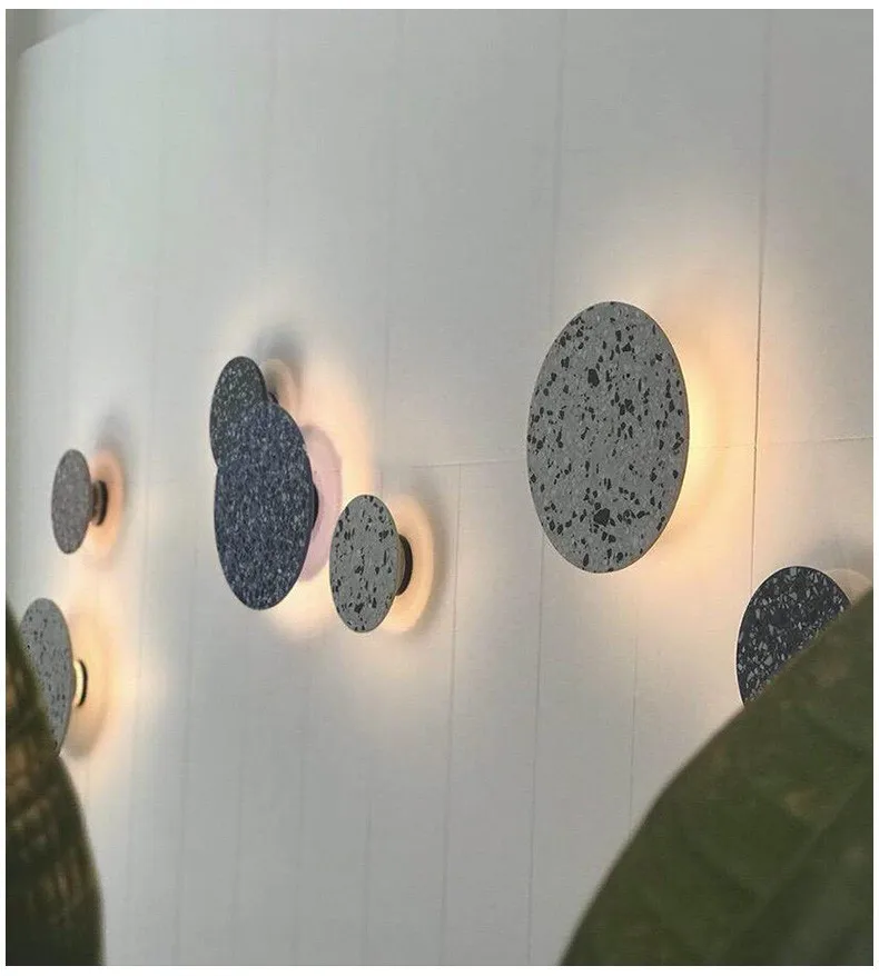 Японский светильник для ванной комнаты luminaria led Железный прикроватный коридор