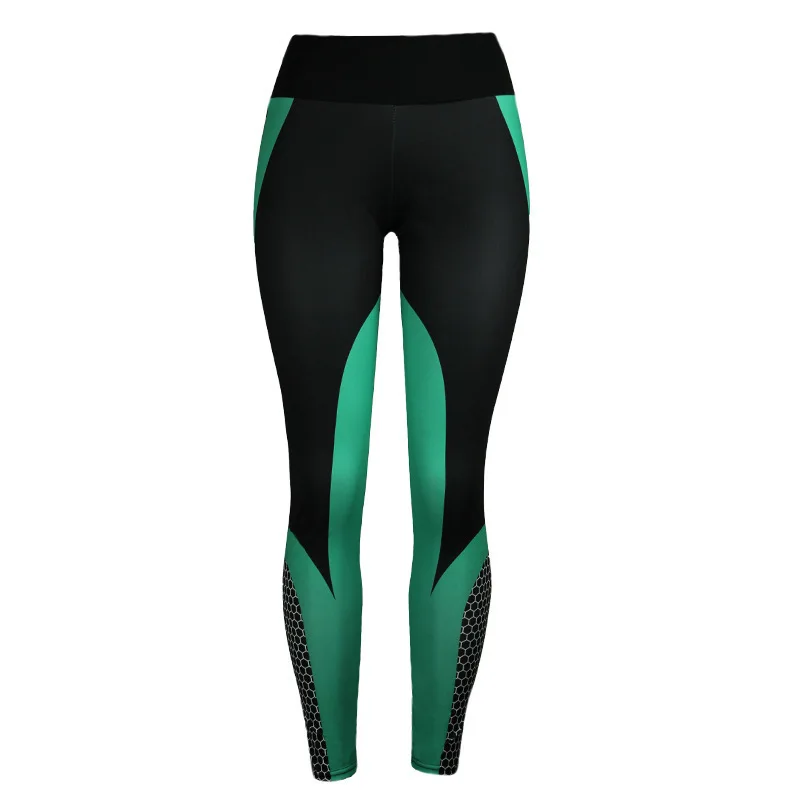 

Digital Printed Yoga Leggings Sports Fitness Clothing Workout Training Leggins mujer Elastic Slim Pants Push Up Seamless Tights