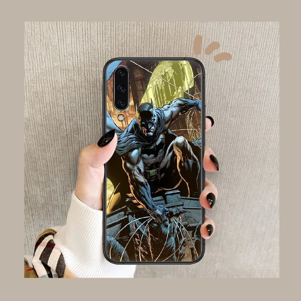 

Batmans super hero Phone Case Cover For Samsung Galaxy A10 A20 A30 E A40 A50 A51 A70 A71 J 5 6 7 8 S black Back Luxury Bumper