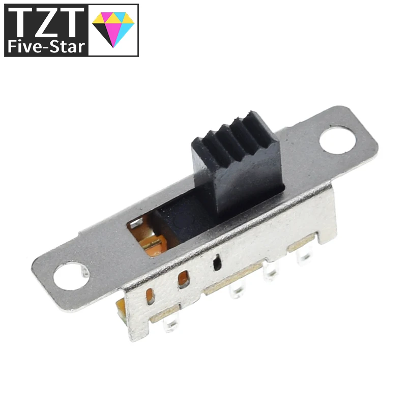 Двойной переключатель SS23E04 10 шт. 8 контактов 3 файла ручка 2P3T DP3T высота 5 мм