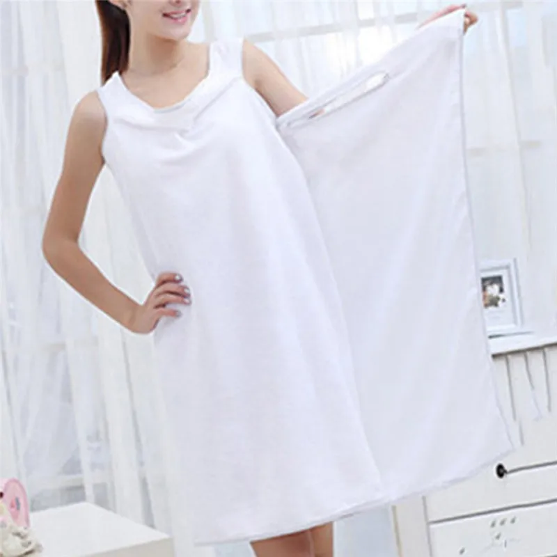 Microfiber Women Sexy Pareo Skirt Beach Towel Bath Wearable Soft Super Absorbent Dress | Дом и сад