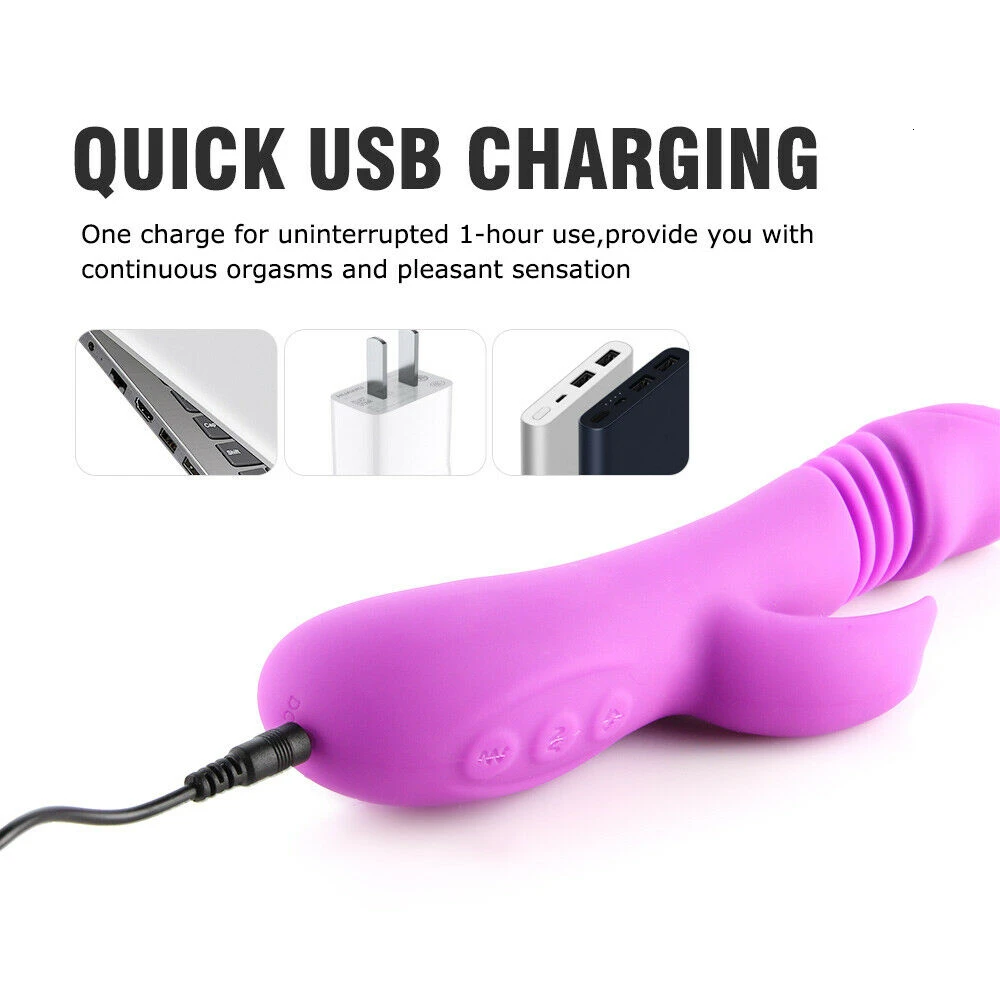 LOAEY с подогревом Av Вибраторы Секс-игрушки для женщин USB Перезаряжаемый