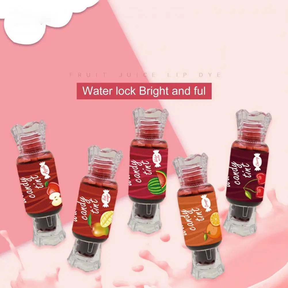 

10g Liquid Liptint Useful Cosmetics Vibrant Color Thin Texture Candy Lip Tint for Beauty Liptint Candy Lip Tint