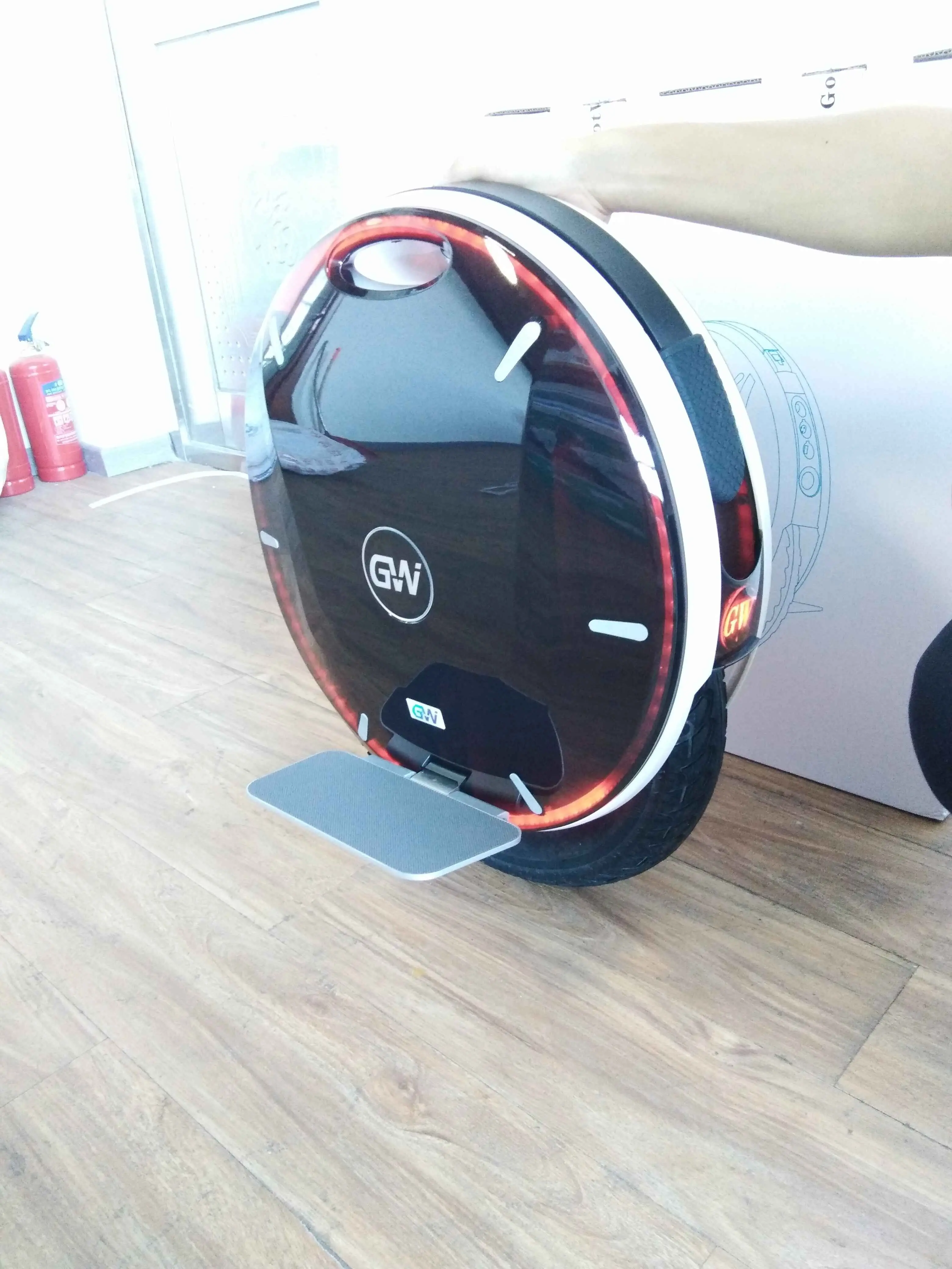 Электрический Одноколесный велосипед Gotway Nikola балансировщик monowheel 84 в 1600WH