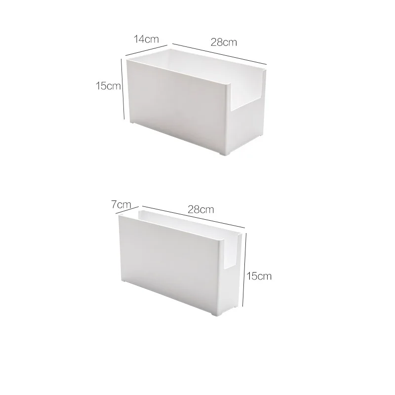 

Storage Box kitchen Thickened Plastic Tableware Box Spice Rack Pot Finishing Box Kitchenware Storage Bins Office S6S11L1