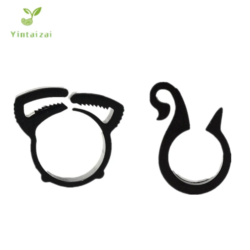 

100pcs16mm Hanging Clamp For Dn16 LDPE Tubing Safety Ring Garden Micro Irrigation Dripper Watering Fittings