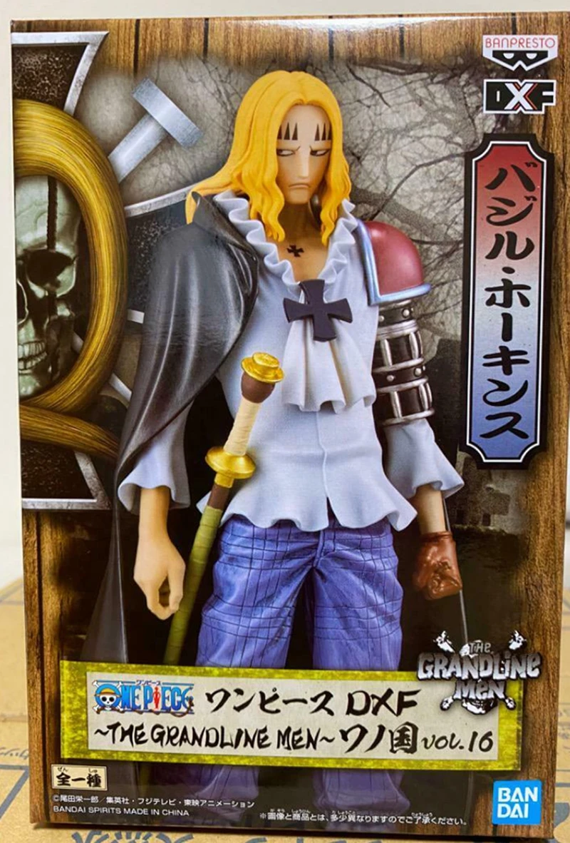 Оригинальные фигурки bansoon One Piece OP DXF The Grandline Men Васи куни базилик Hawkins Фигурки