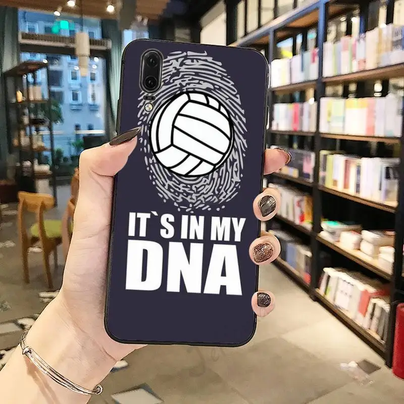 

Hot Volleyball fashion Sprot pattern luxury Phone Case funda For Huawei honor Mate P 10 20 30 40 Pro 10i 9 10 20 8 x Lite