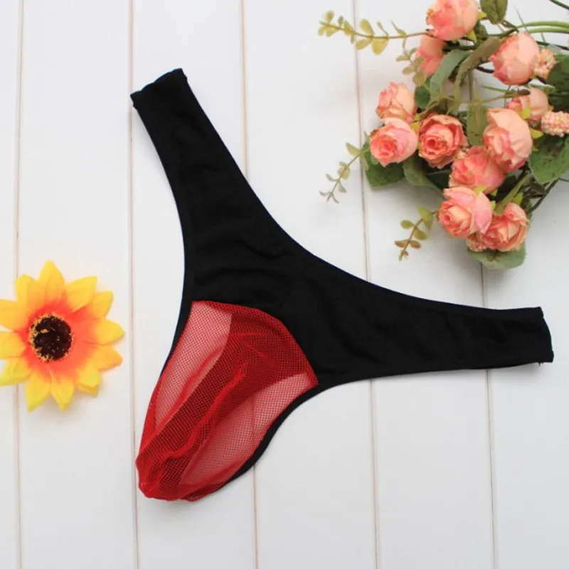 Мужское сексуальное нижнее белье Jockstrap радужные стринги мягкие дышащие трусы