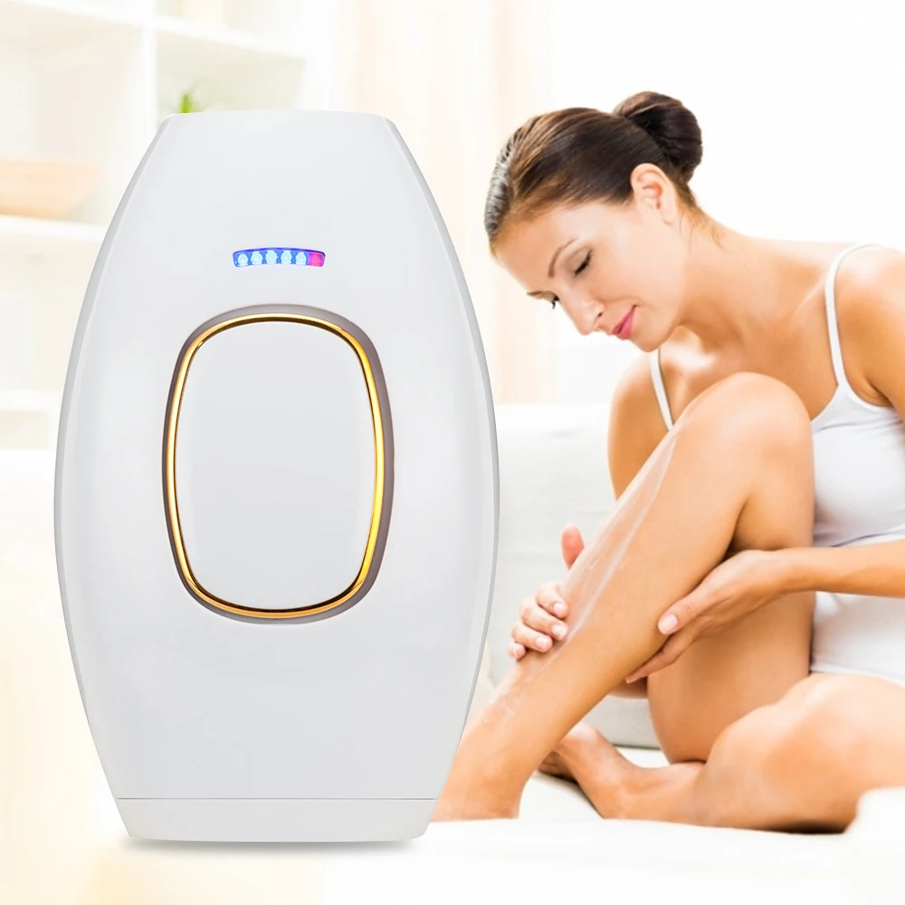 

Home Hold Depilatory Laser Mini Hair Epilator Permanent Hair Removal IPL System 300000 Shot Light Pulses Whole Body Hair Remover