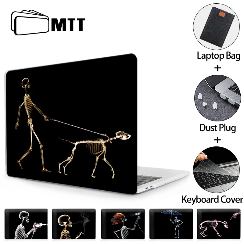 Черный чехол для ноутбука MTT с каркасом Macbook Pro 13 a2289 a2251 сенсорная панель 2020 macbook Air