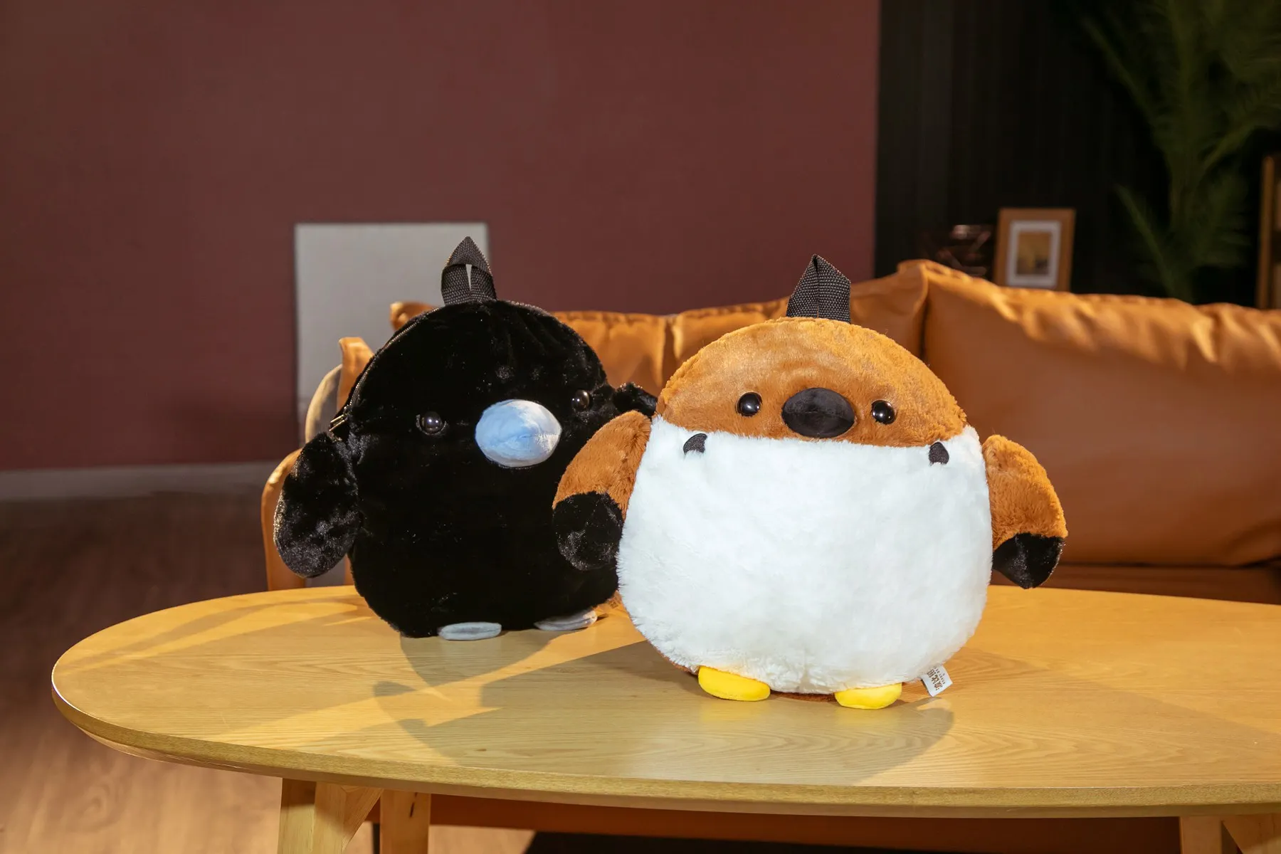 

Cute Baby Girl Cartoon Plush Toy Sparrow Doll Doll Double Fat Bird Crow Backpack Boy And Child