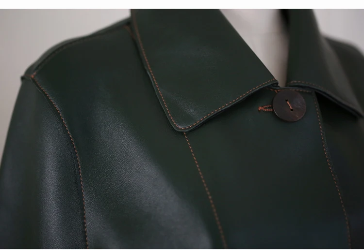 

Korean Ladies PU Leather Jackets Coats 2021 Spring Fashion Casual Long Sleeve Single Breasted Woman Short Jacket Coat Female