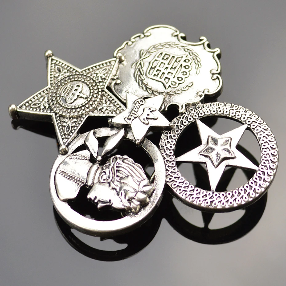 FMSWD Новая модная популярная брошь Аватара женское украшение для пальто ручной