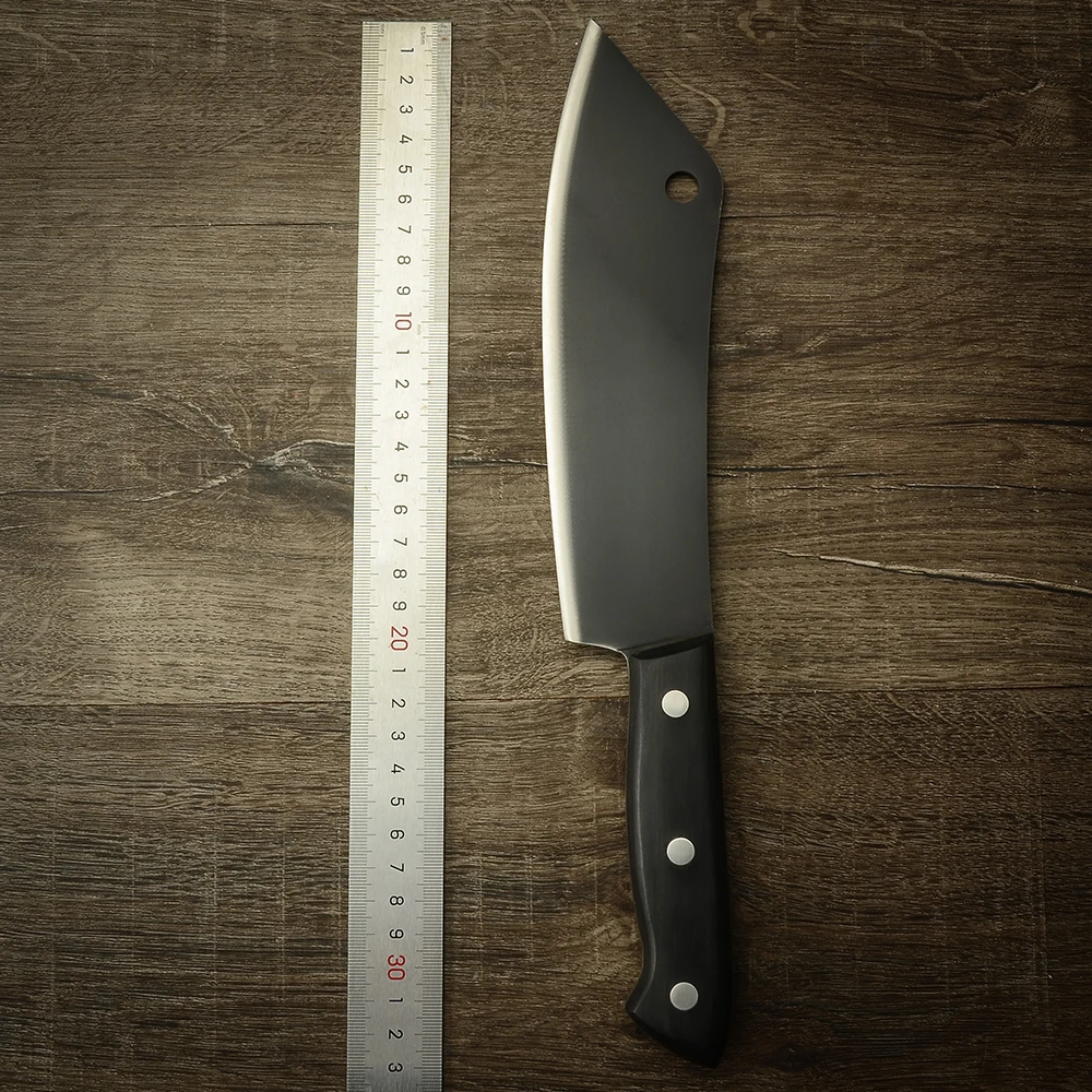 Нож шеф-повара для нарезки мяса рыбы овощей из нержавеющей стали 8 дюймов