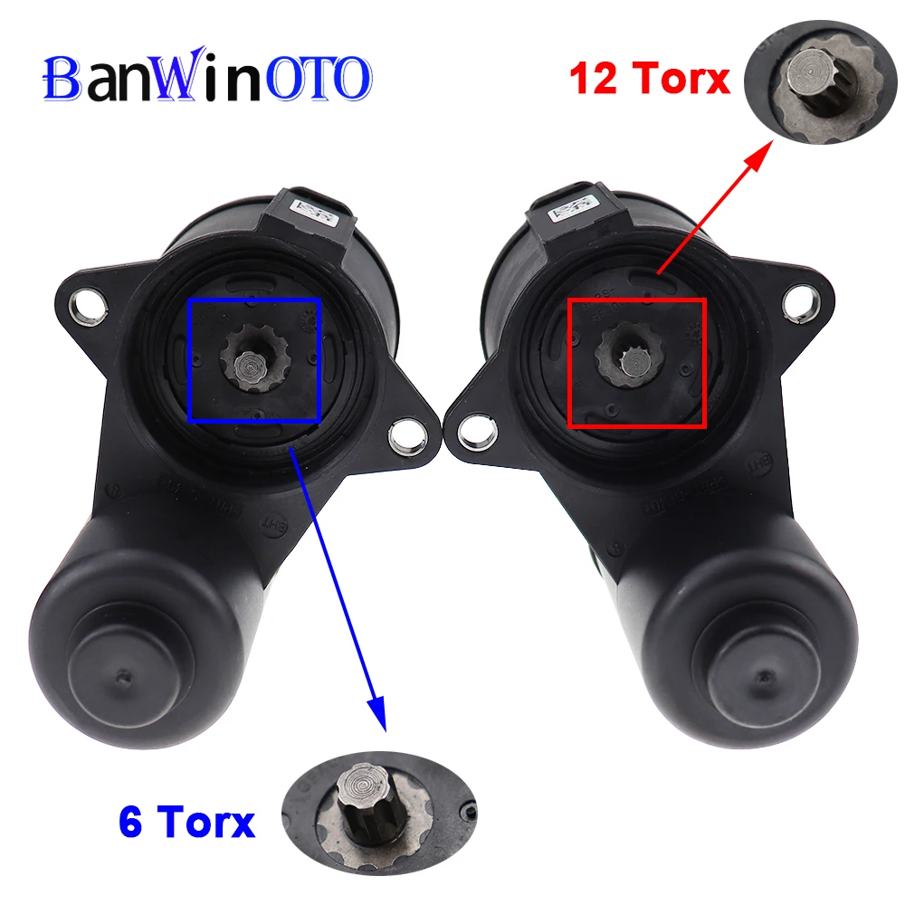 Колесный ручной тормозной суппорт сервомотор 12 6 Torx 3C0998281A 3C0998281B 998281 для VW Passat CC B6 B7