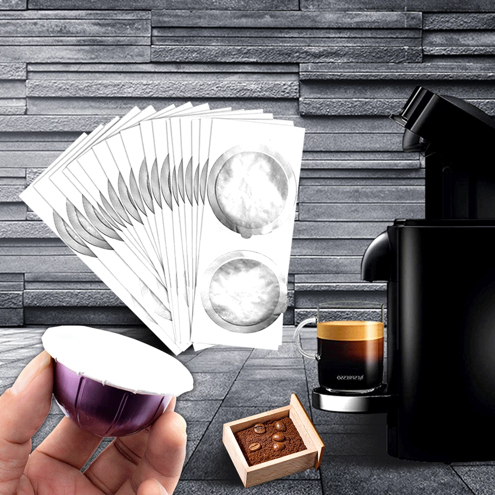 Наклейка на крышку кофеварки Nespresso Vertuo капсула для пополнения многоразовая из