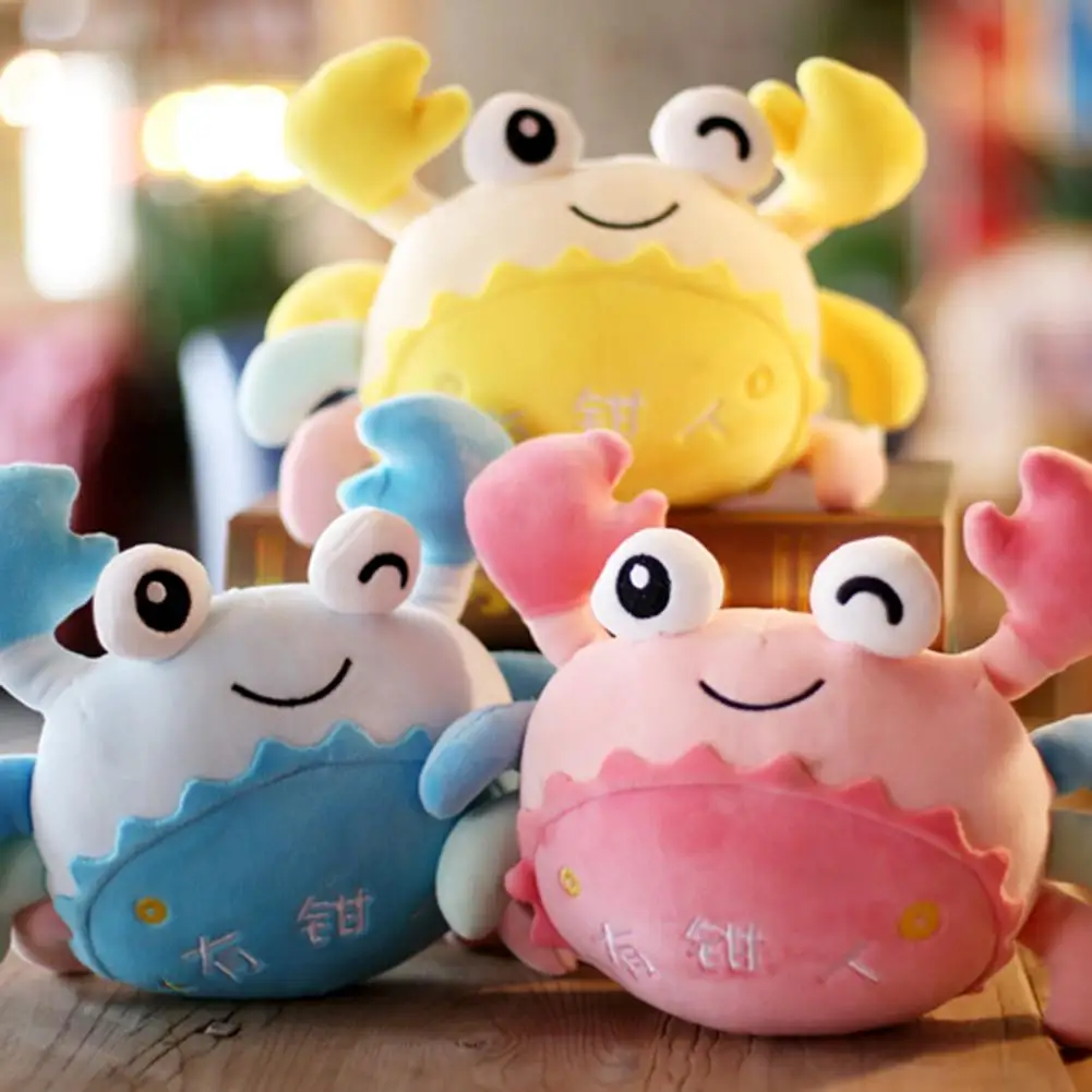 Имитация краба морская плюшевая игрушка мягкая кукла Huggable домашний диван