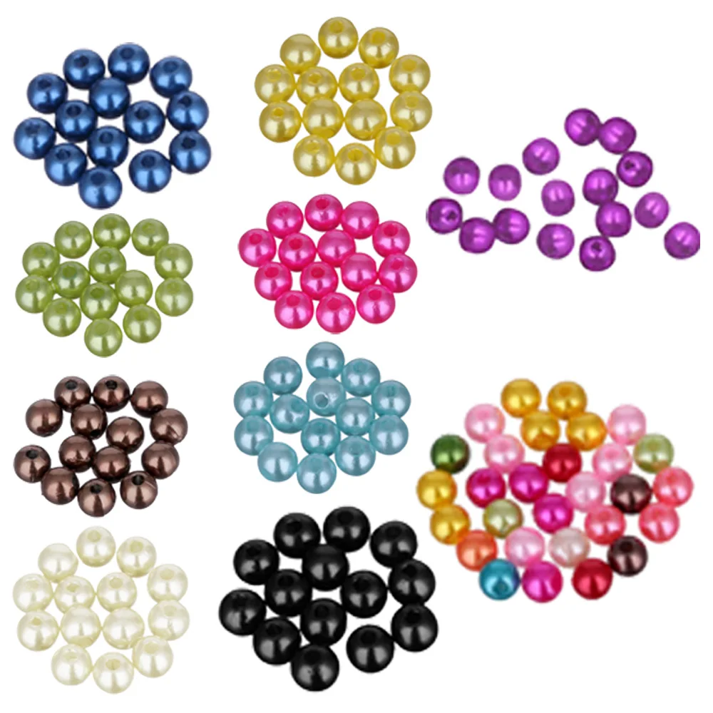 

200 шт., бусины для бижутерии, 5 мм